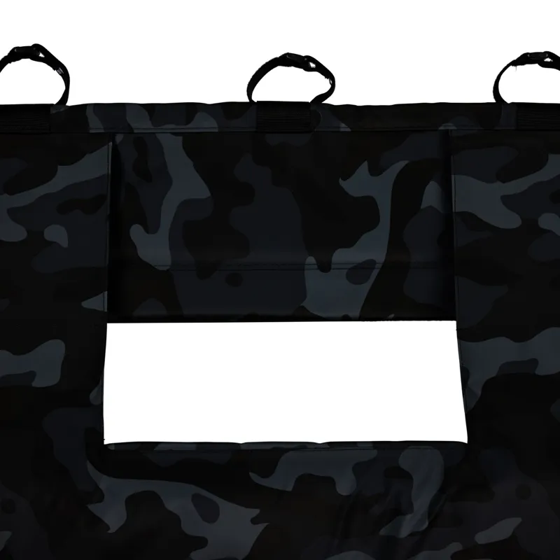 Fox Tailgate Cover Small Black Camo-2